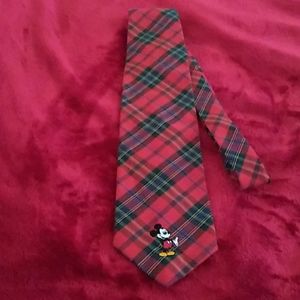 Official Disney Mickey Mouse embroidered tie